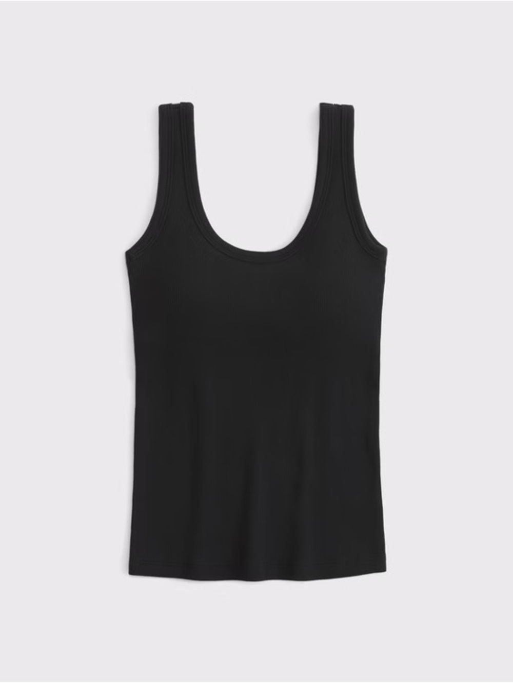 bra-free rib tuckable scoopneck tank - Picture 6 of 10